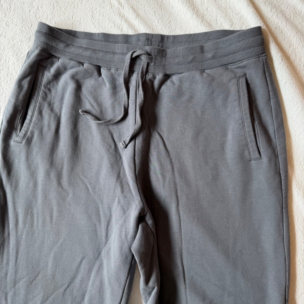 Barefoot Dreams Sweatpants Women M Gray Jogger Modal Cotton Loungewear Travel - Picture 3 of 7